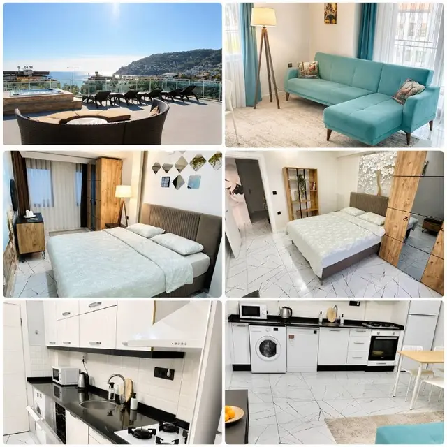 2+1 в Art City центр Алании — Анталия — 700 €