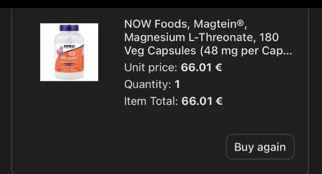Magnesium L-Threonate NOW Foods — Тбилиси — 100 ₾