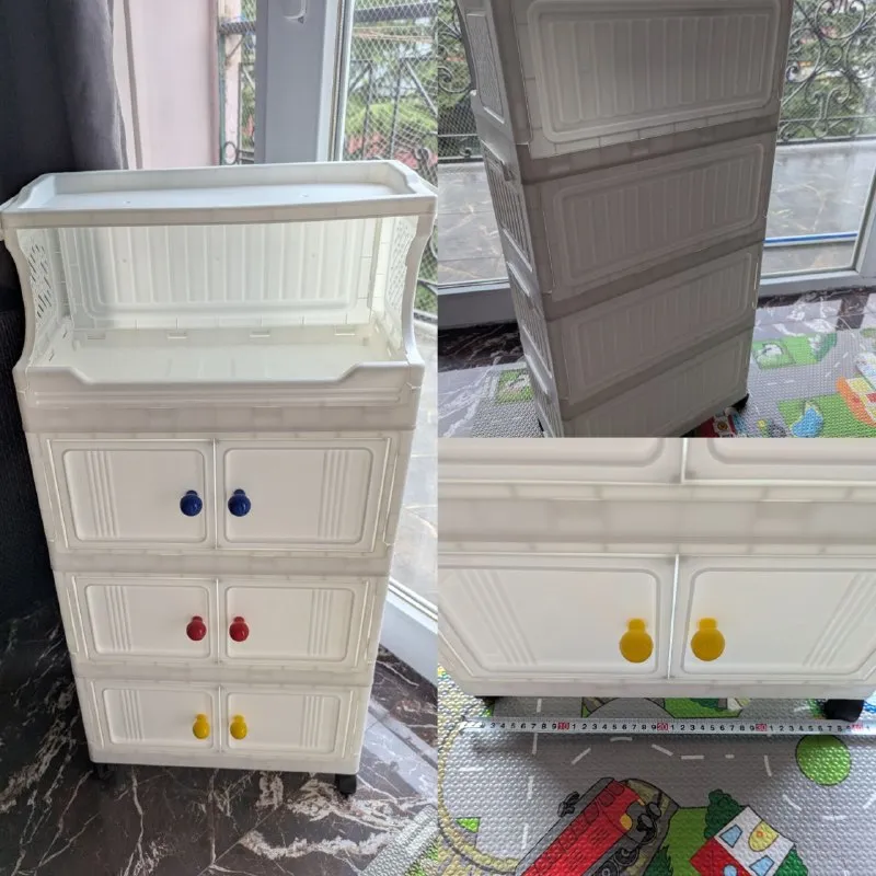 Этажерка на колесиках для ванной комнаты