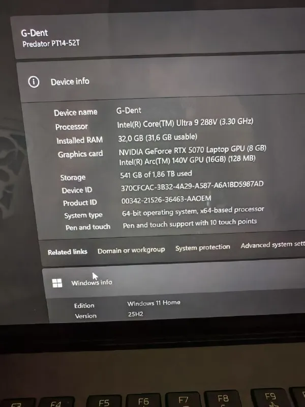 Acer Triton 14 AI
