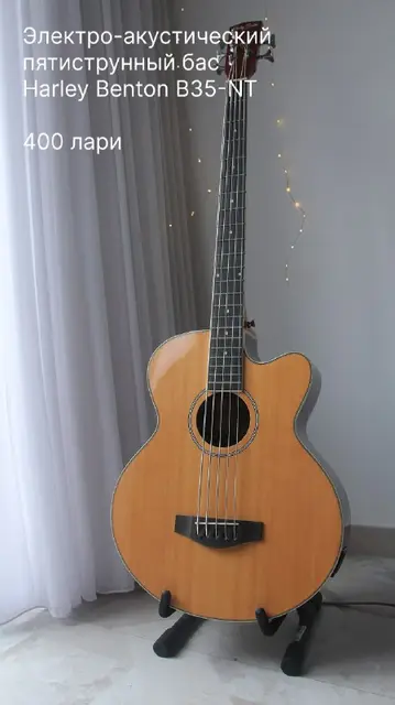Электро-акустический бас Harley Benton B35-NT — Batumi — 400 ₾