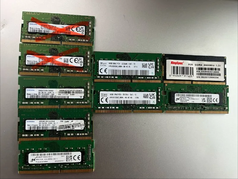 DDR-4 3200 SO-DIMM Samsung 8гб