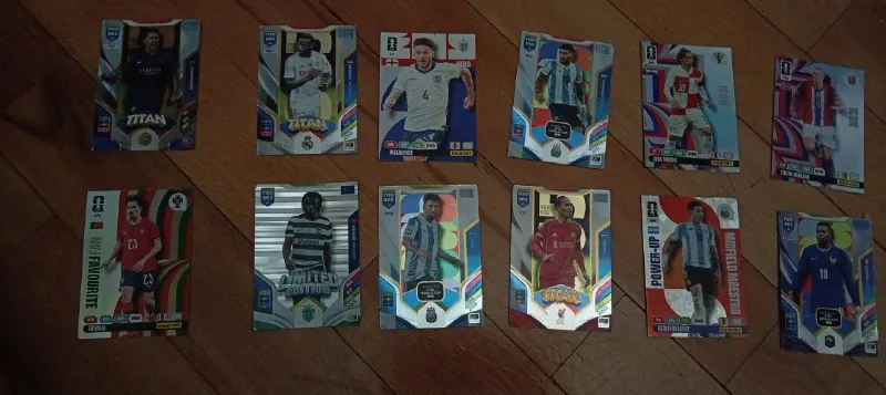 Лот 13 карт Panini