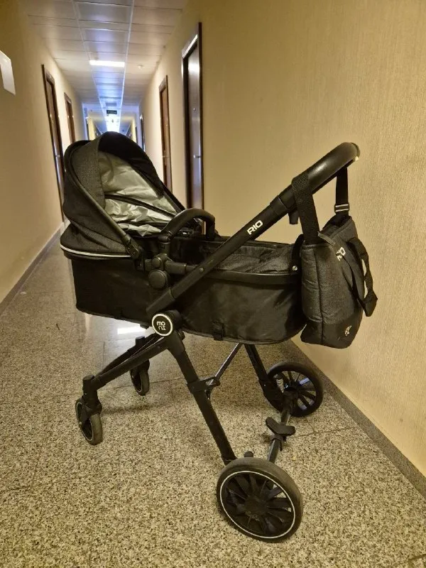Коляска Moni 3 In 1 Set Rio Black