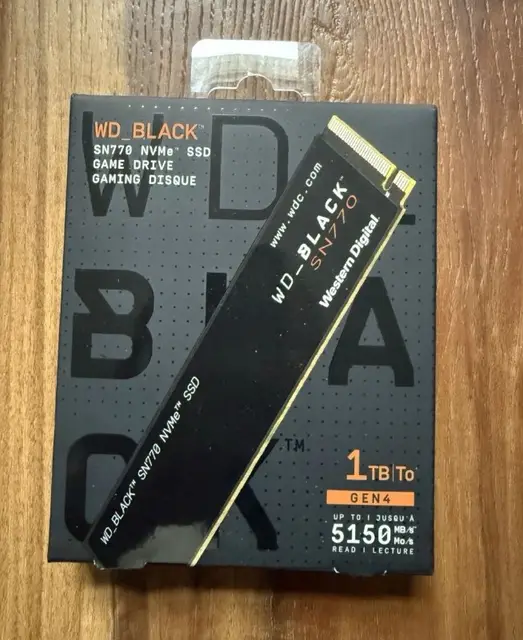WD_BLACK 1TB SN770 NVMe Internal Gaming SSD — Yerevan — 79,000 ֏