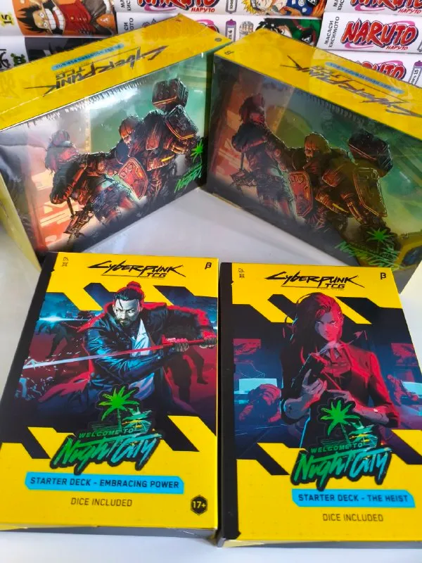 Cyberpunk TCG с кикстартера
