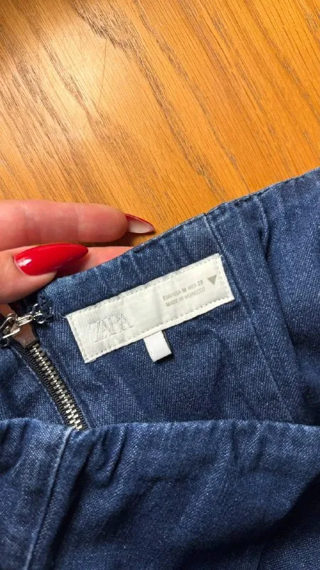 Джинсовое платье Zara