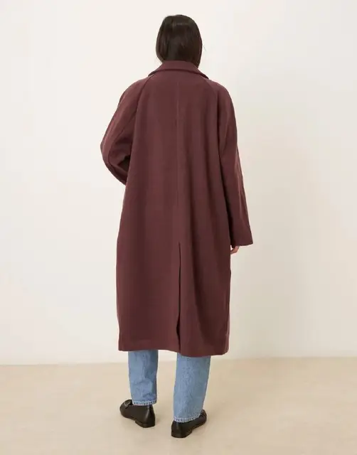 ASOS DESIGN пальто в бордовом оттенке — Батуми — 160 ₾