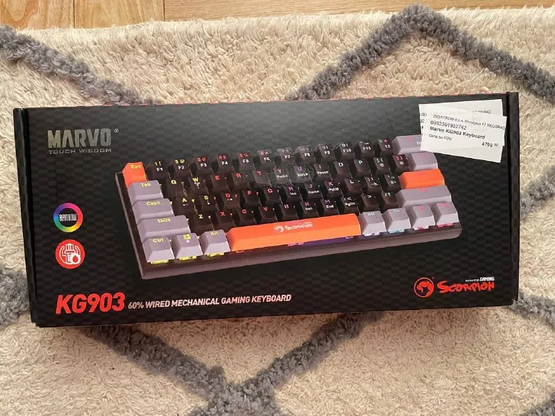 Игровая клавиатура Marvo KG903
