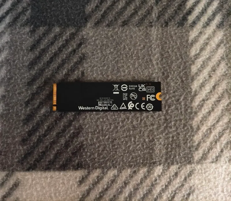 SSD NVMe M2 WD 512 GB
