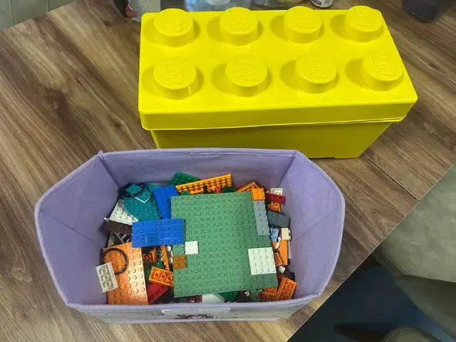 Набор оригинальных деталей LEGO россыпью с контейнером — Батуми — 40 ₾