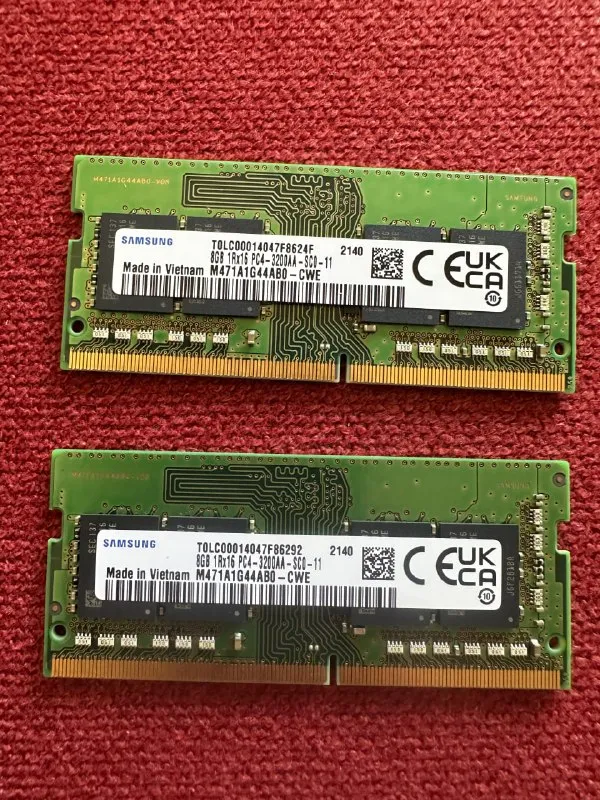 Оперативная память 2×8GB DDR4 3200 МГц