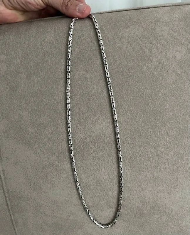 4 MM KRAL ZİNCİRİ KOLYE