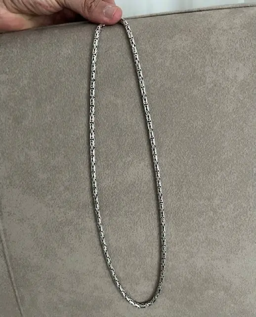 4 MM KRAL ZİNCİRİ KOLYE — Анталия