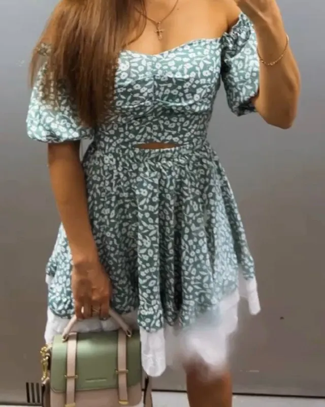 Летний костюм из двух частей