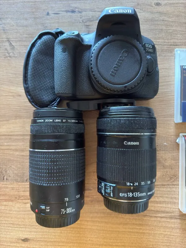 Canon EOS 750D + комплект