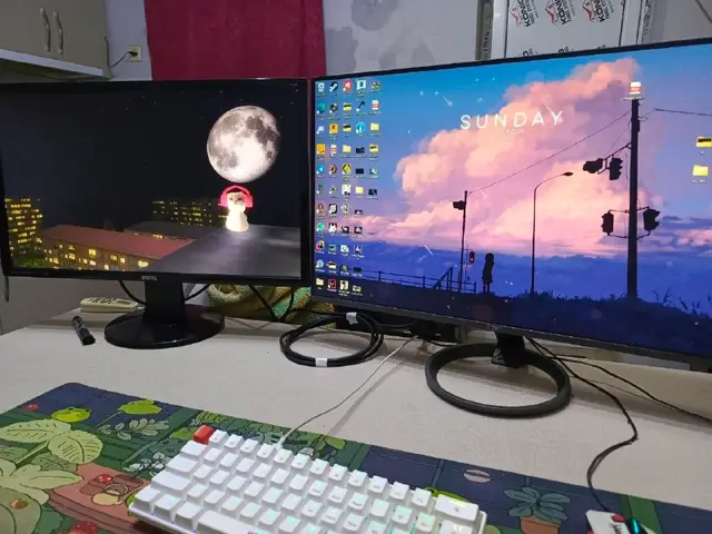 ПК / PC с двумя мониторами — Батуми — 1 800 ₾
