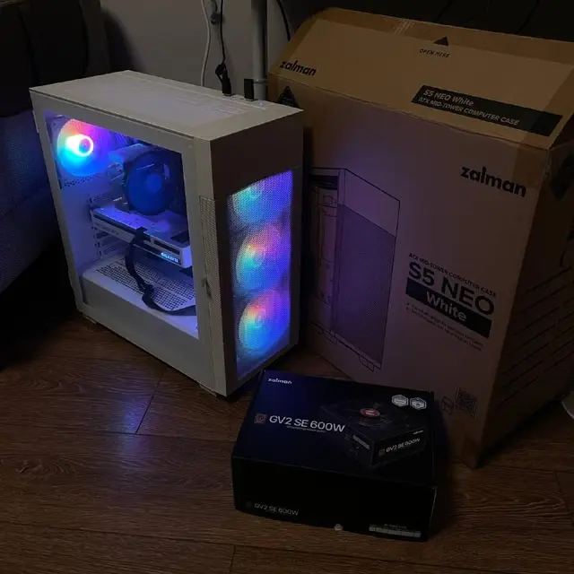 Корпус Zalman ATX Mid-Tower S5 Neo White — Tbilisi — 75 ₾