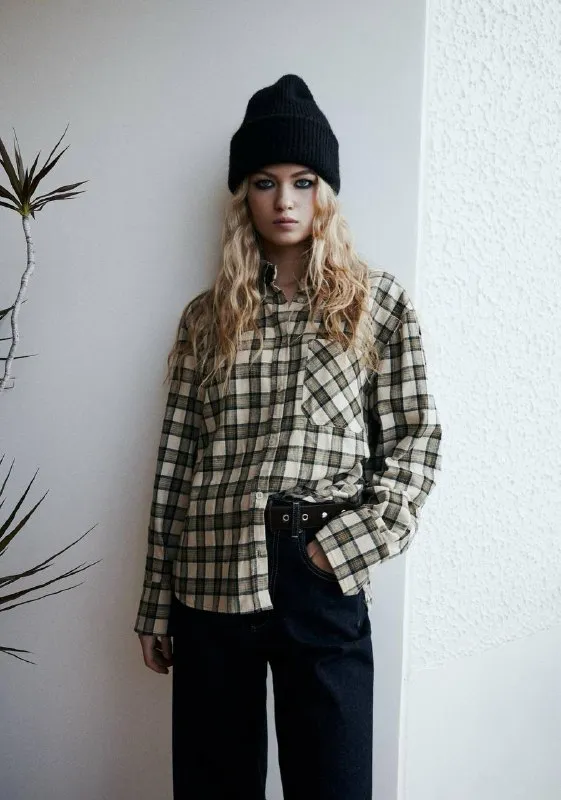 Рубашка Zara клетка