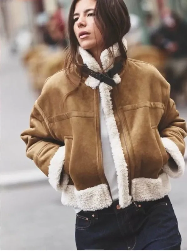 Дублёнка ZARA