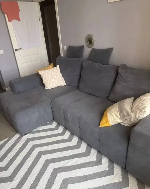 Угловая диван в сером цвете — Tbilisi — 400 ₾