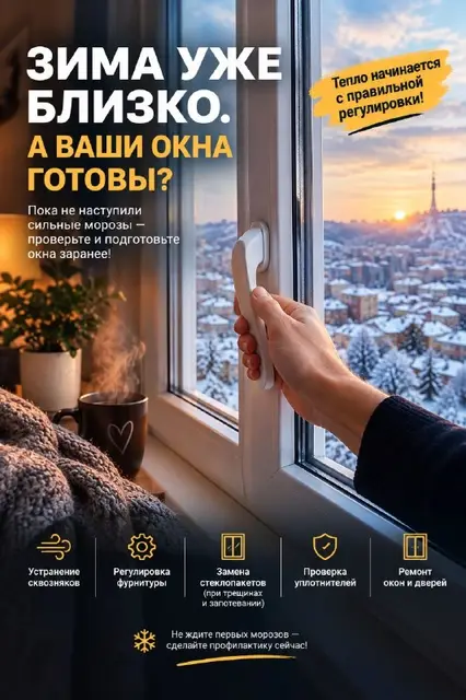 Замена стеклопакета — Тбилиси