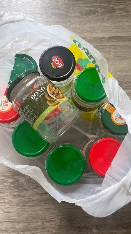 Пакет с банками
