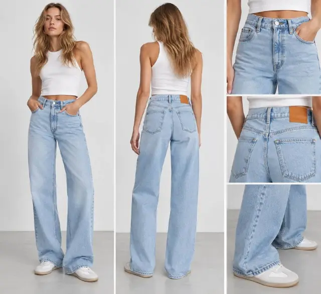 Светло-голубые джинсы ZARA — Тбилиси — 25 ₾