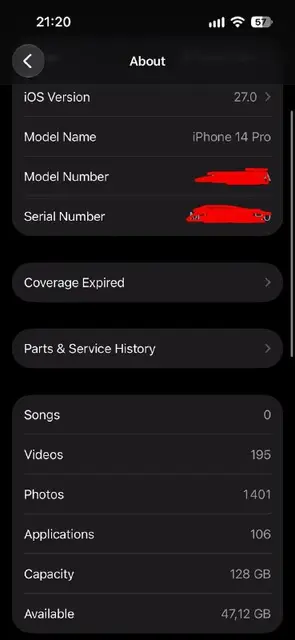IPhone 14 Pro 128 гб — Тбилиси — 1 000 ₾