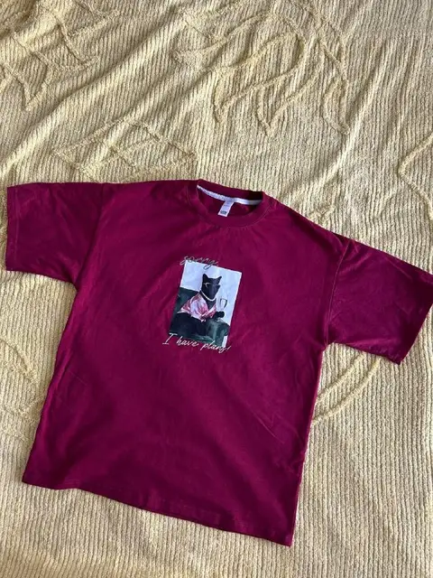 Футболка бордовая — Тбилиси — 15 ₾