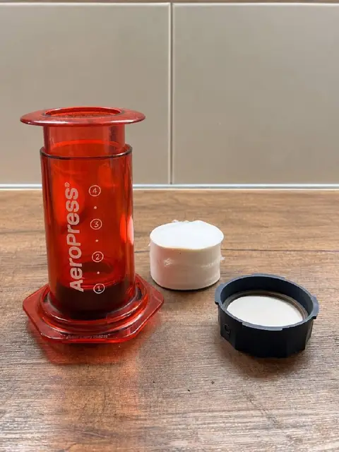 AeroPress Clear Red + Fellow Prismo — Tbilisi — 249 ₾