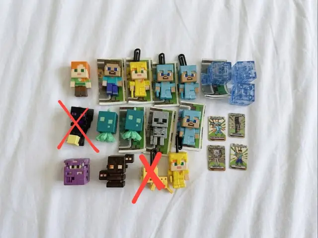 Фигурки майнкрафт minecraft kinder joy — Тбилиси — 15 ₾