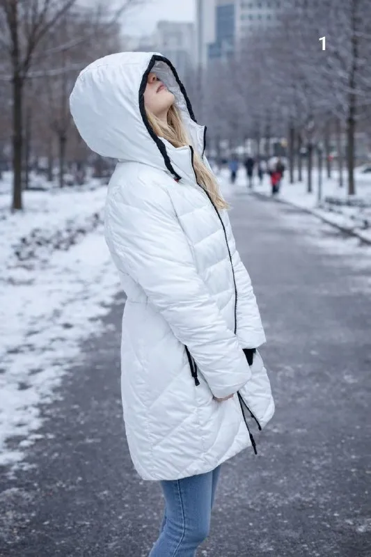 Белая куртка Kenneth Cole