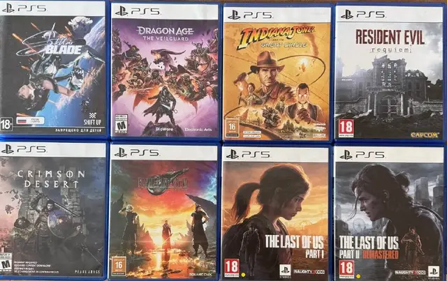 Игры на дисках для PlayStation 5 — Batumi — 150 ₾
