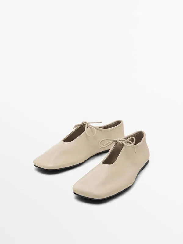 Женские балетки Massimo Dutti