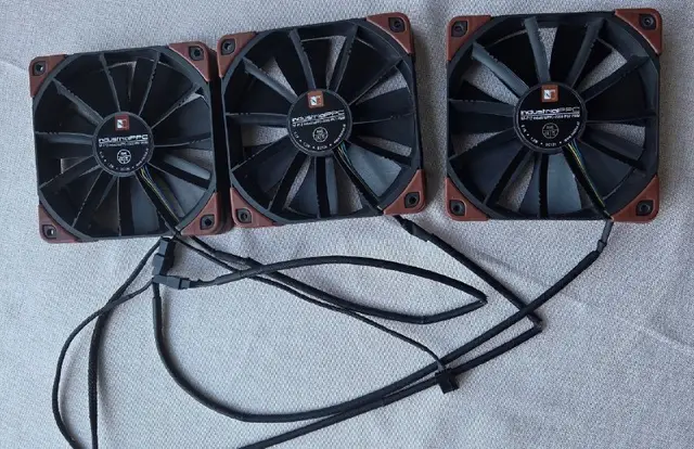 Вентилятоp 120 мм Noctua NF-F12 industrialPPC-2000 РWМ IP67 — Тбилиси — 30 ₾
