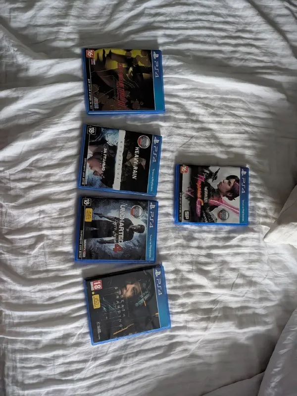 Диски для Playstation 4