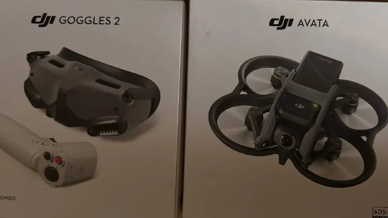 DJI Avata с очками и контроллером