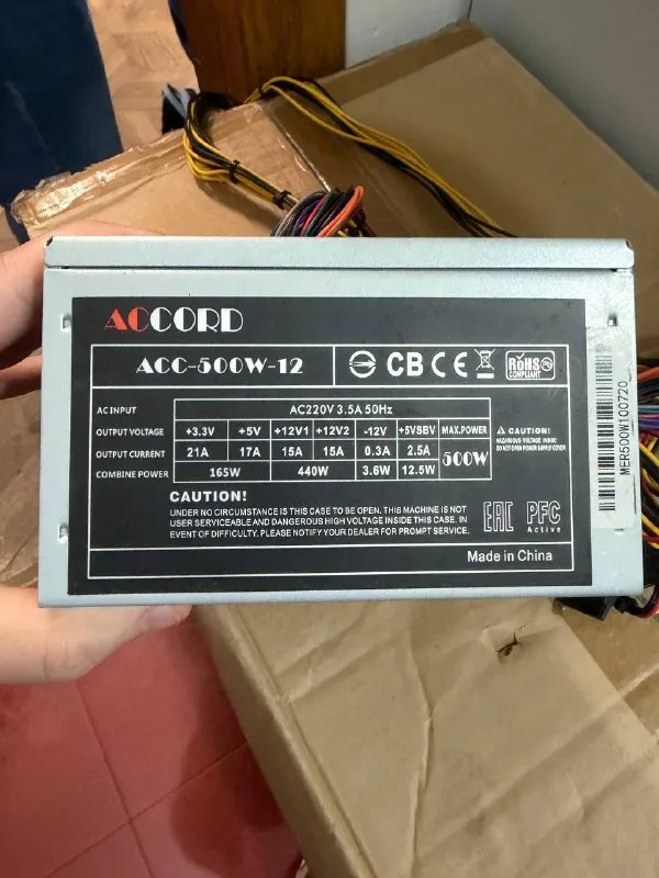 Блок питания Accord ACC-400W-12
