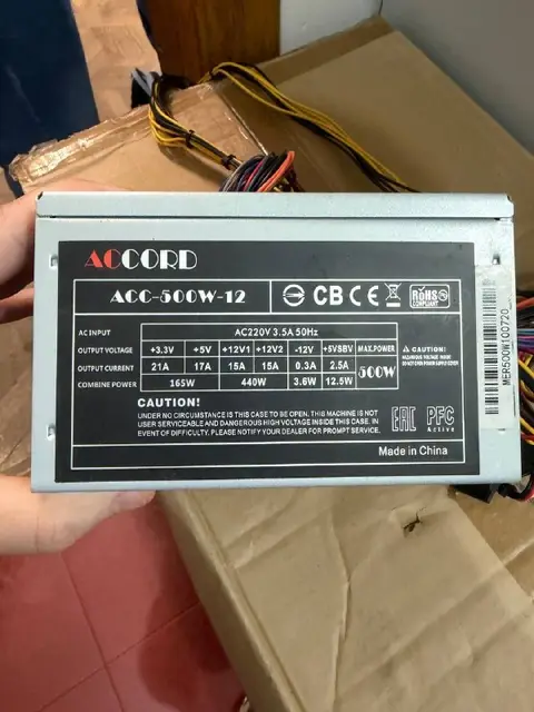 Блок питания Accord ACC-400W-12 — Батуми — 40 ₾