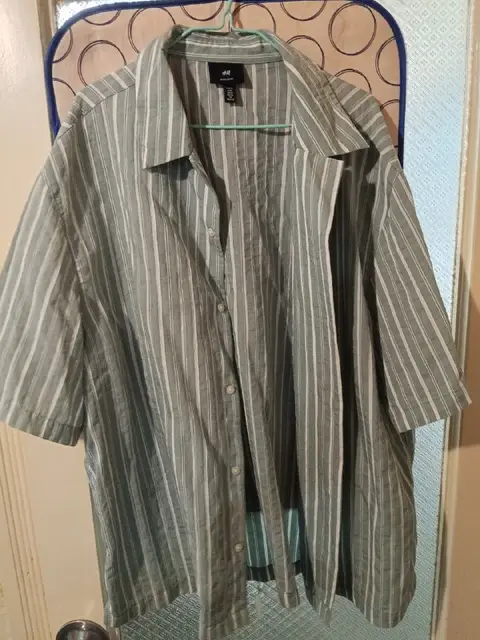 Рубашка H&M, regular fit, размер XL — Батуми — 20 ₾