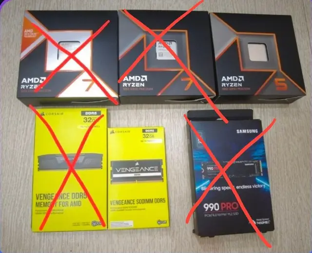 AMD Ryzen™ 5 9600X 6-Core, 12-Thread Unlocked, BOX — Батуми — 1 300 ₾