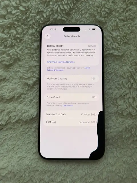 IPhone 15 Pro Max 256GB — Batumi — 900 ₾