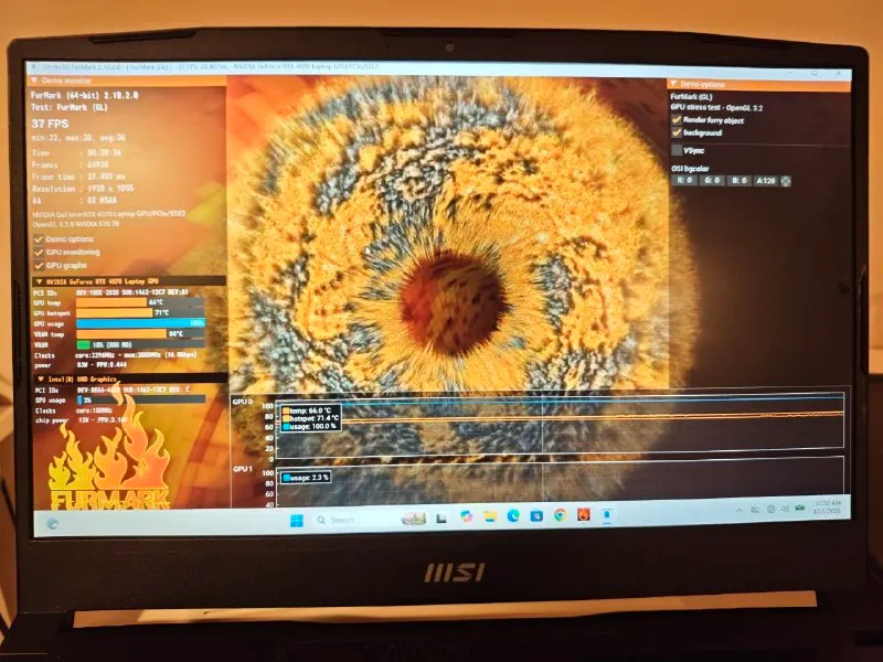 Игровой ноутбук MSI Katana 15 B12VGK