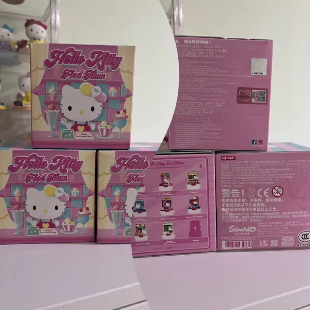 Фигурки Хэллоу Китти Фуд Таун из Pop mart — Алматы — 5 000 ₸