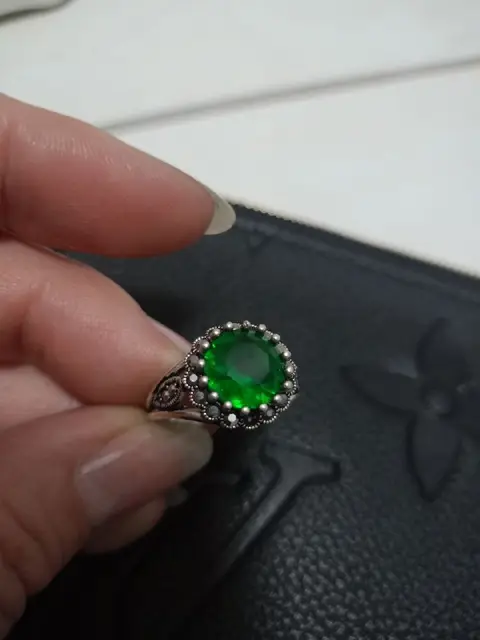 Серебряное кольцо в винтажном стиле — Анталия — 2 600 ₺