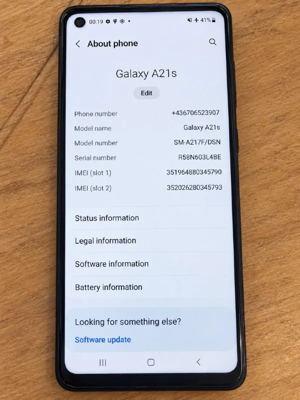 Samsung Galaxy A21s