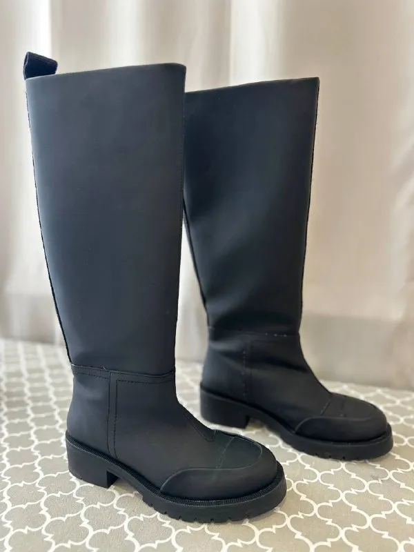 Сапоги Zara (прорезиненные)