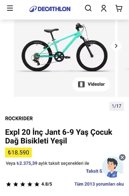 Велосипед — Анталия — 8 000 ₺