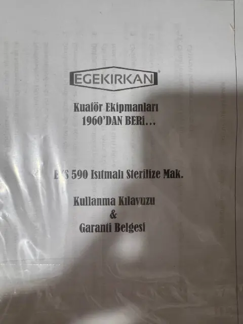 Сухожаровой шкаф Egekirkan медицинский — Antalya — 1,000 ₺